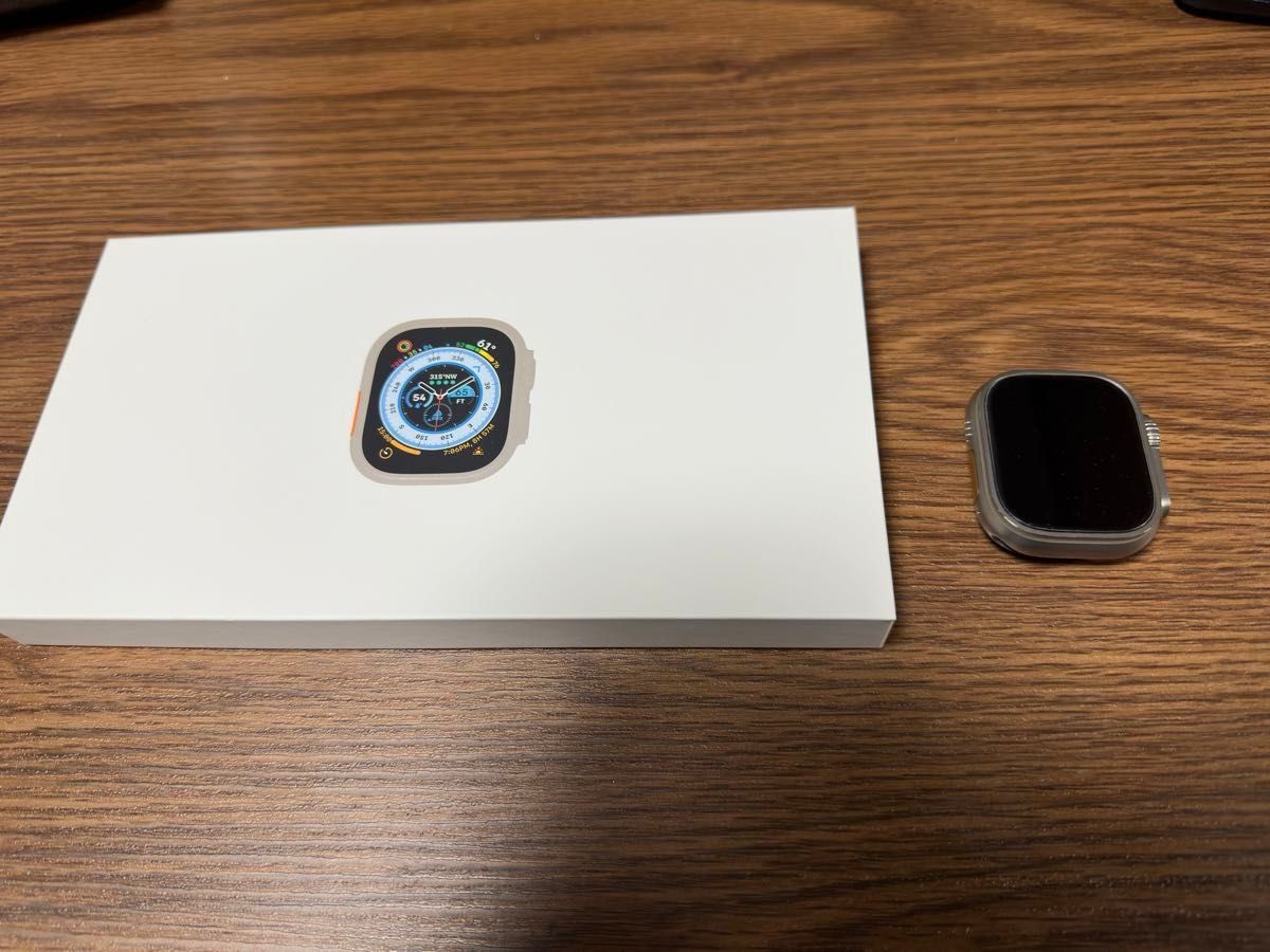 美品 Apple Watch Ultra 第1世代 本体 AppleCare＋ 2025.1迄