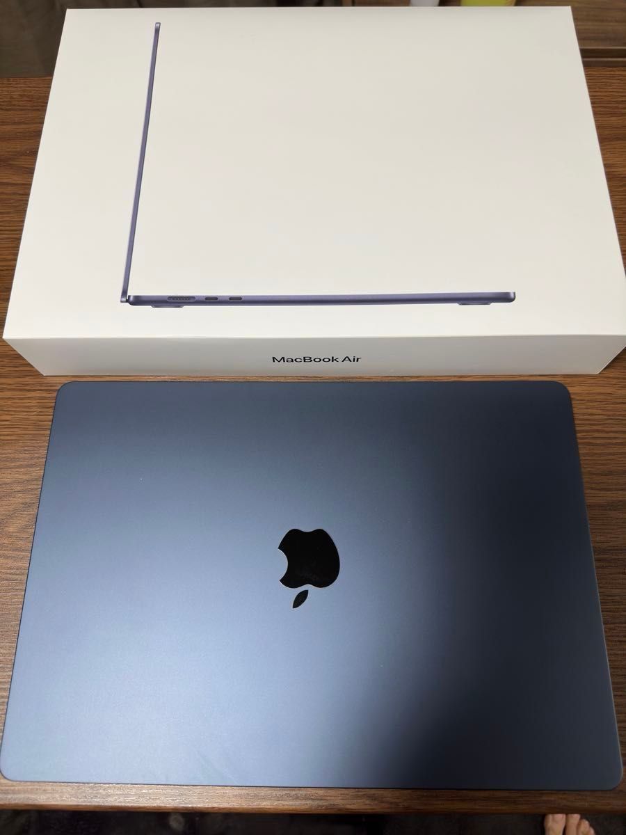 美品 Apple M2 MacBook Air 15インチ Midnight 24GB 256GB US配列 限定保証有 