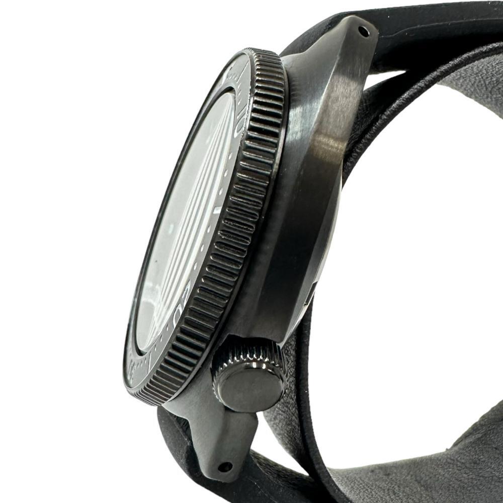 セイコー プロスペックス ダイバー スキューバ ザ・ブラック SPB335J1(6R35-02E0) 腕時計 ラバー/ステンレス(黒) 自動巻き メンズ_画像2