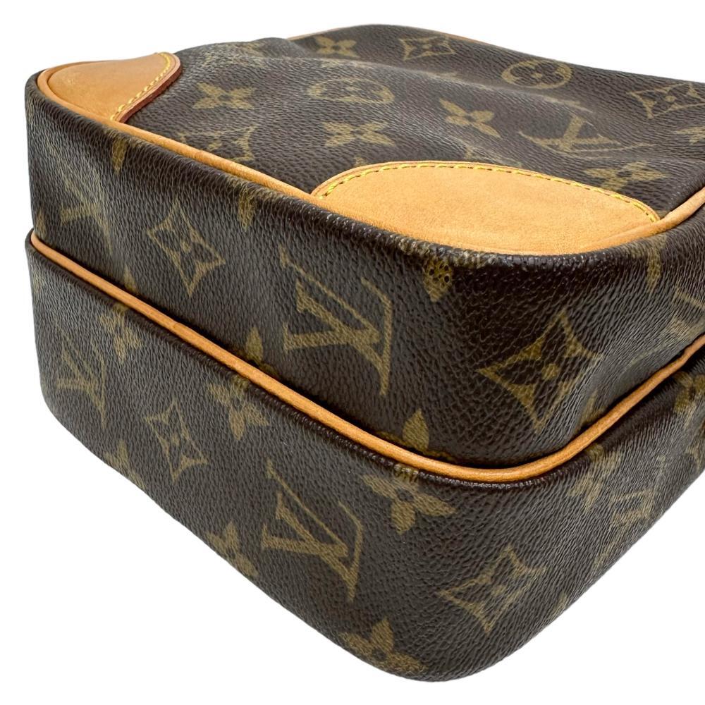 LOUIS VUITTON/ルイ・ヴィトン モノグラム M45236 アマゾン ショルダーバッグ PVC ブラウン ユニセックス_画像3