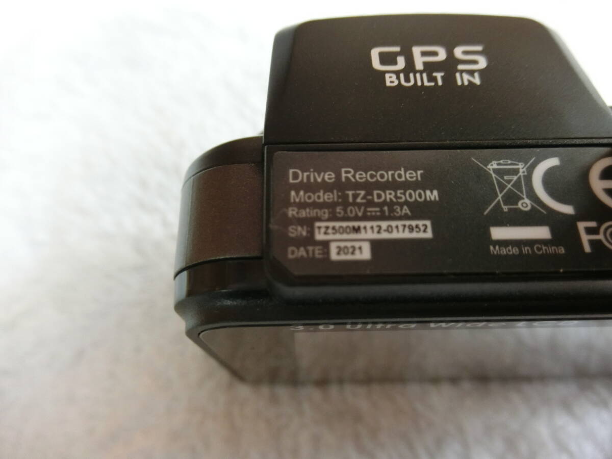 T´Z （Jes) 前後2カメラ ドライブレコーダー TZ-DR500の画像5