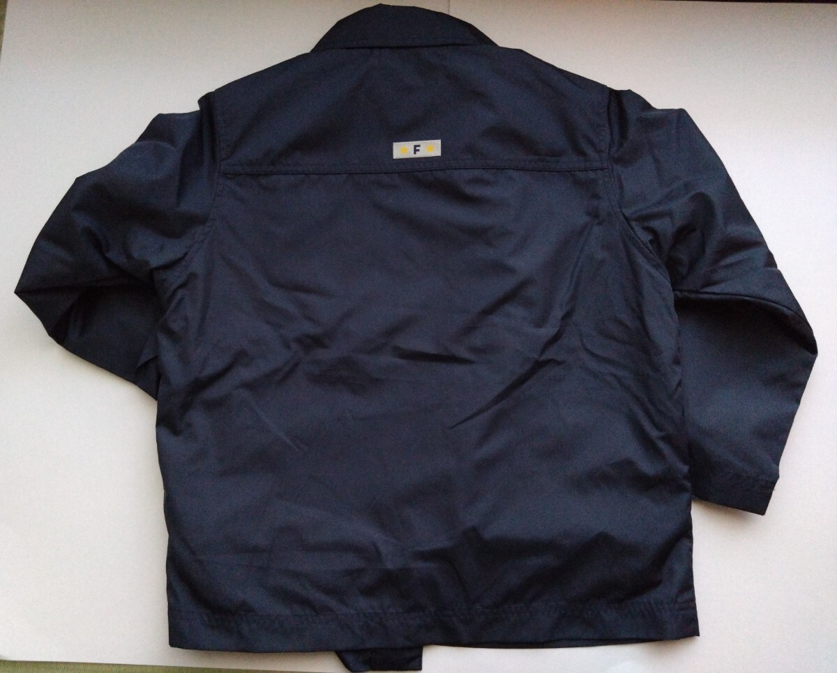 ファミリア ジャケット(3WAY) サイズ110 男の子 クルマ 紺色 水色スウェット 未使用 familiarの画像4