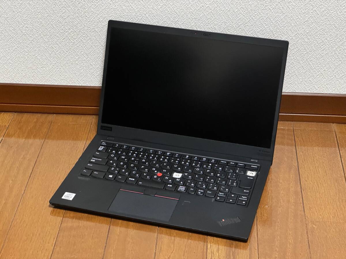 [ Junk ]Lenovo ThinkPad X1carbon Core i7 no. 10 generation memory unknown 