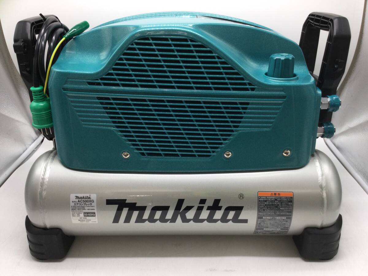 【領収書発行可】☆Makita/マキタ エアコンプレッサ(青) AC500XG [ITJOTNTFY8EG]の画像5