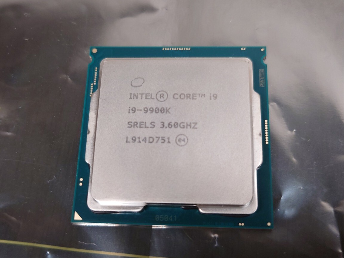 インテル Core i9-9900Kプロセッサー16M キャッシュ、最大 5 GHz Intel 動作確認済みジャンクの画像1