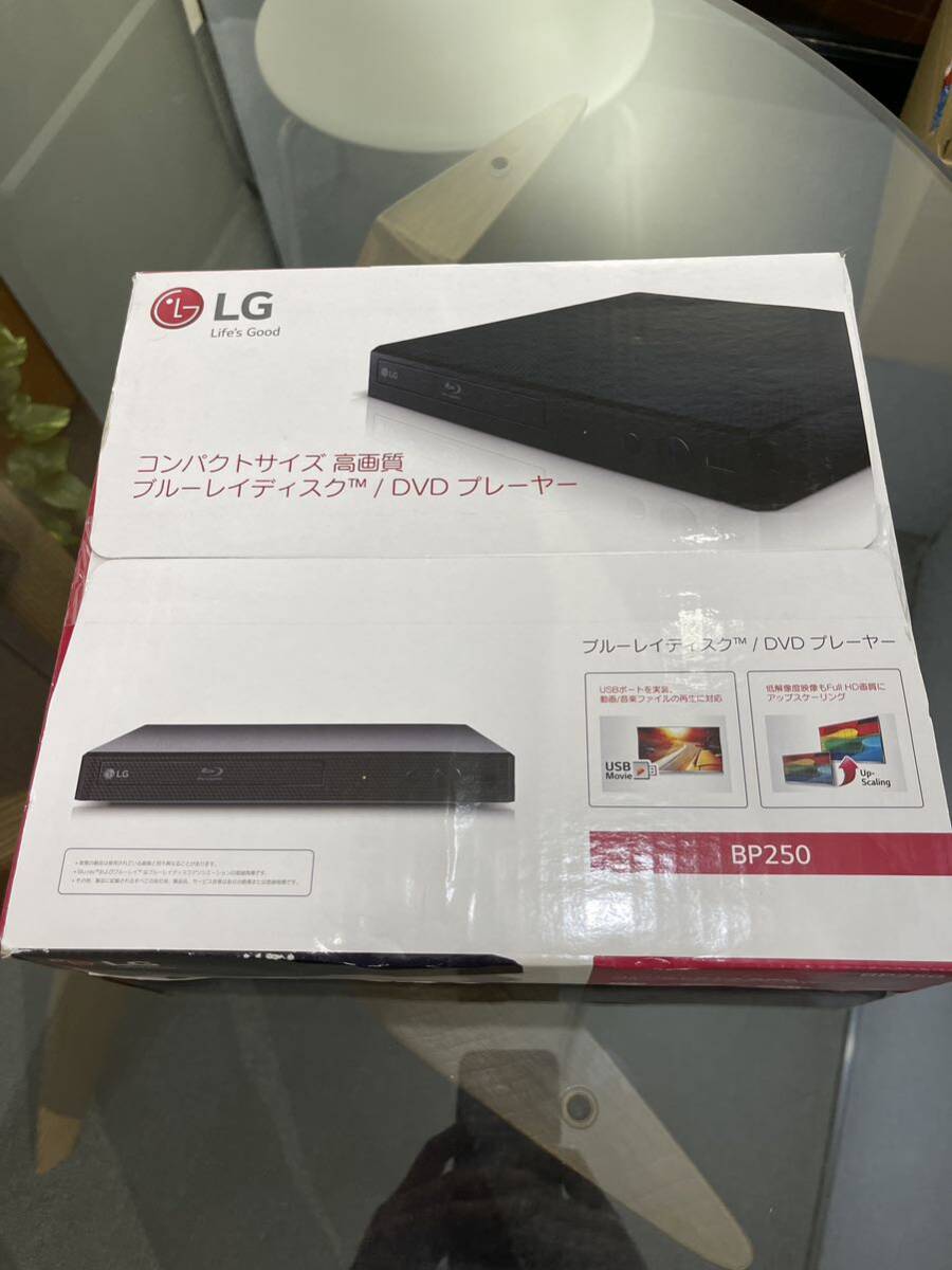 [新品] LG ブルーレイプレーヤー DVDプレーヤー BP250の画像1