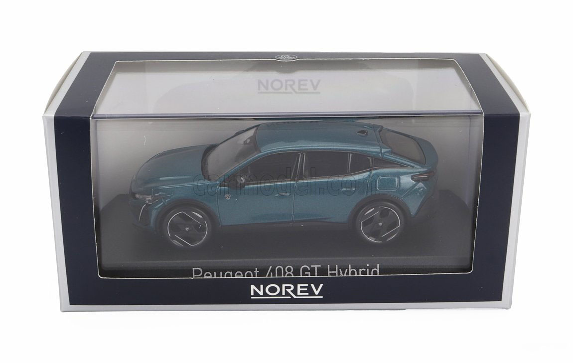 ノレブ 1/43 プジョー 408 GT ハイブリッド 2023 オブセッションブルー NOREV PEUGEOT 408 GT HYBRID ミニカーの画像5