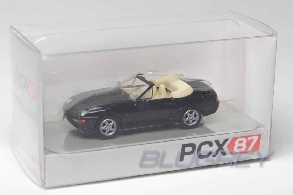 PCX87 1/87 ポルシェ 968 カブリオレ ブラック 1991 Porsche 968 Cabriolet PREMIUM CLASSIXXS HOスケール_画像4