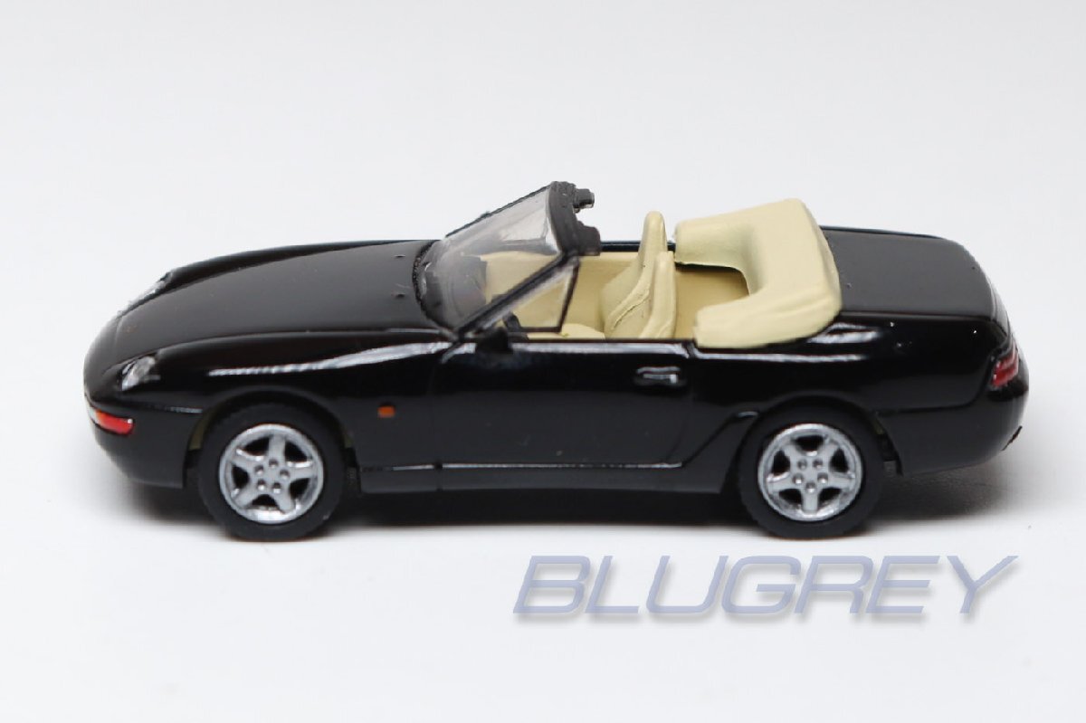 PCX87 1/87 ポルシェ 968 カブリオレ ブラック 1991 Porsche 968 Cabriolet PREMIUM CLASSIXXS HOスケール_画像3