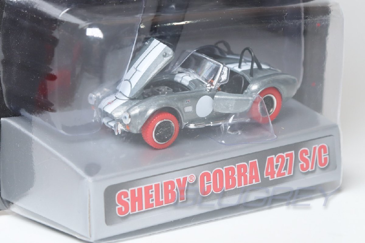 Shelby Collectibles 1/64 シェルビー コブラ 427 S/C グレー シェルビーコレクティブルズ Cobra ミニカー_画像3