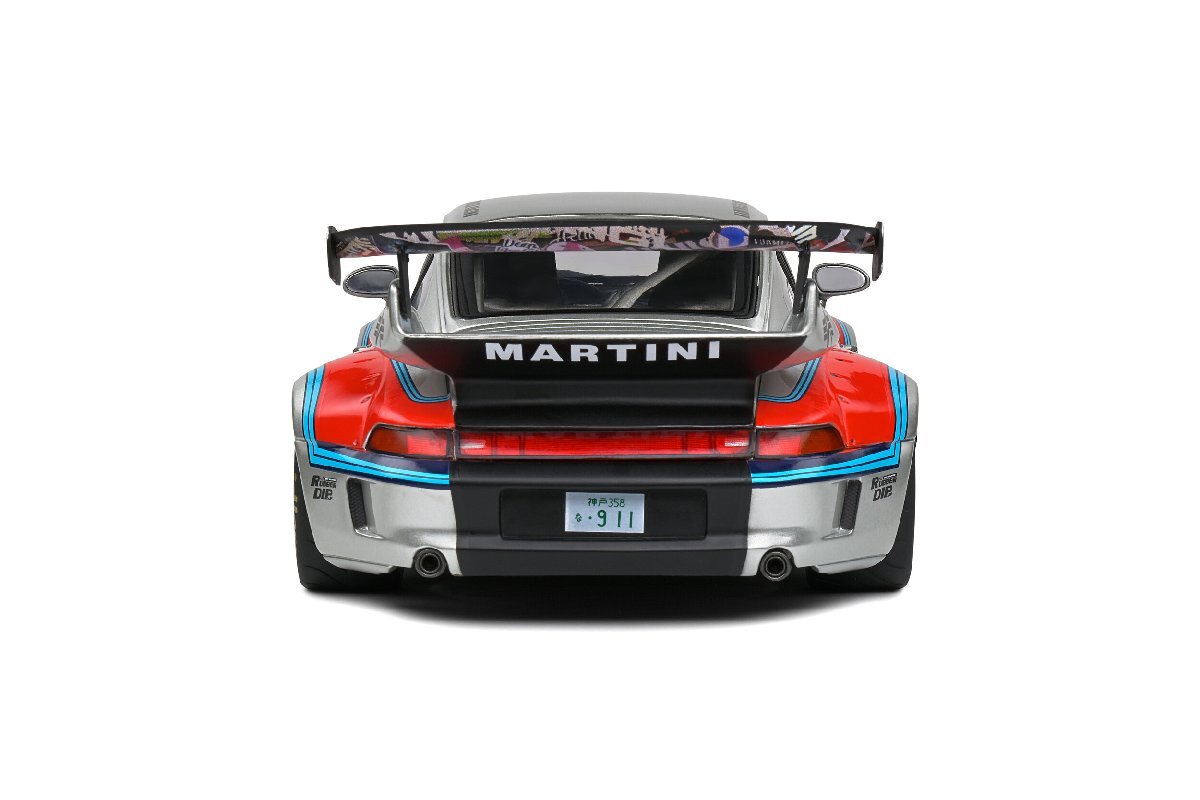 ソリド 1/18 ポルシェ 911 (993) RWB Martini 2020 ラウヴェルト SOLIDO PORSCHE ミニカー_画像3