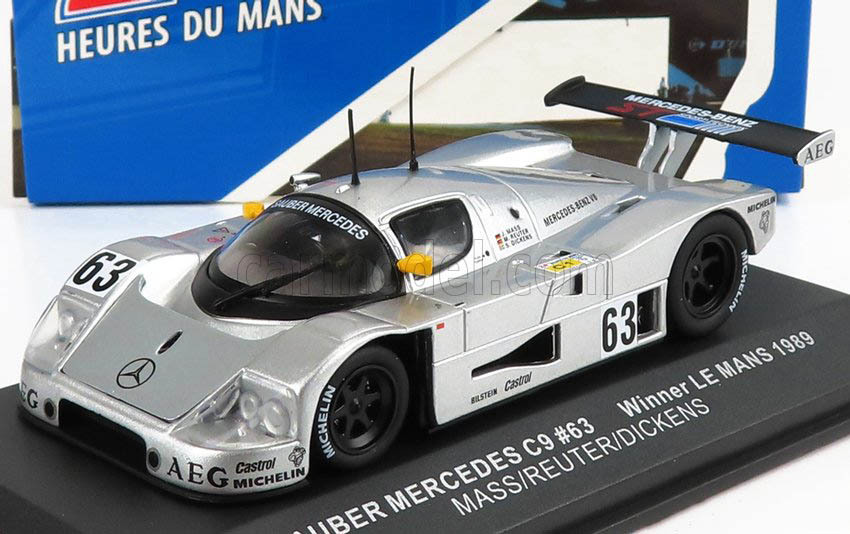 イクソ 1/43 ザウバー C9 ルマン24H 1989 優勝車 IXO SAUBER C9 WINNER LE MANS 1989 LM1989の画像1