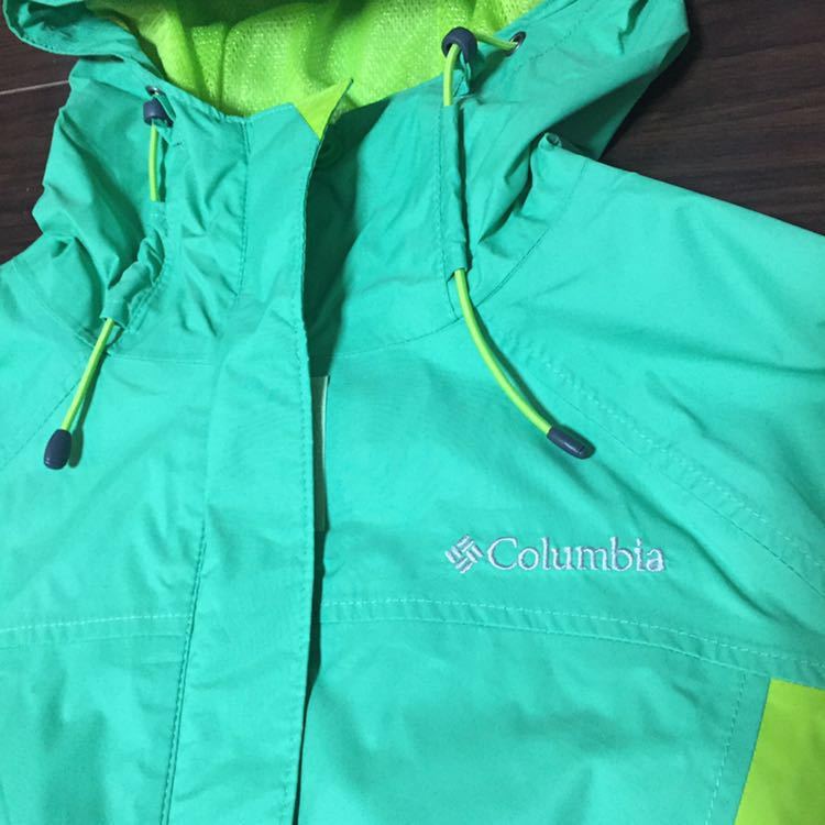 レディース Sサイズ コロンビア オムニテック シェル 登山 トレッキング サイクリング ウォータープルーフ Columbia キャンプ アウトドア_画像2