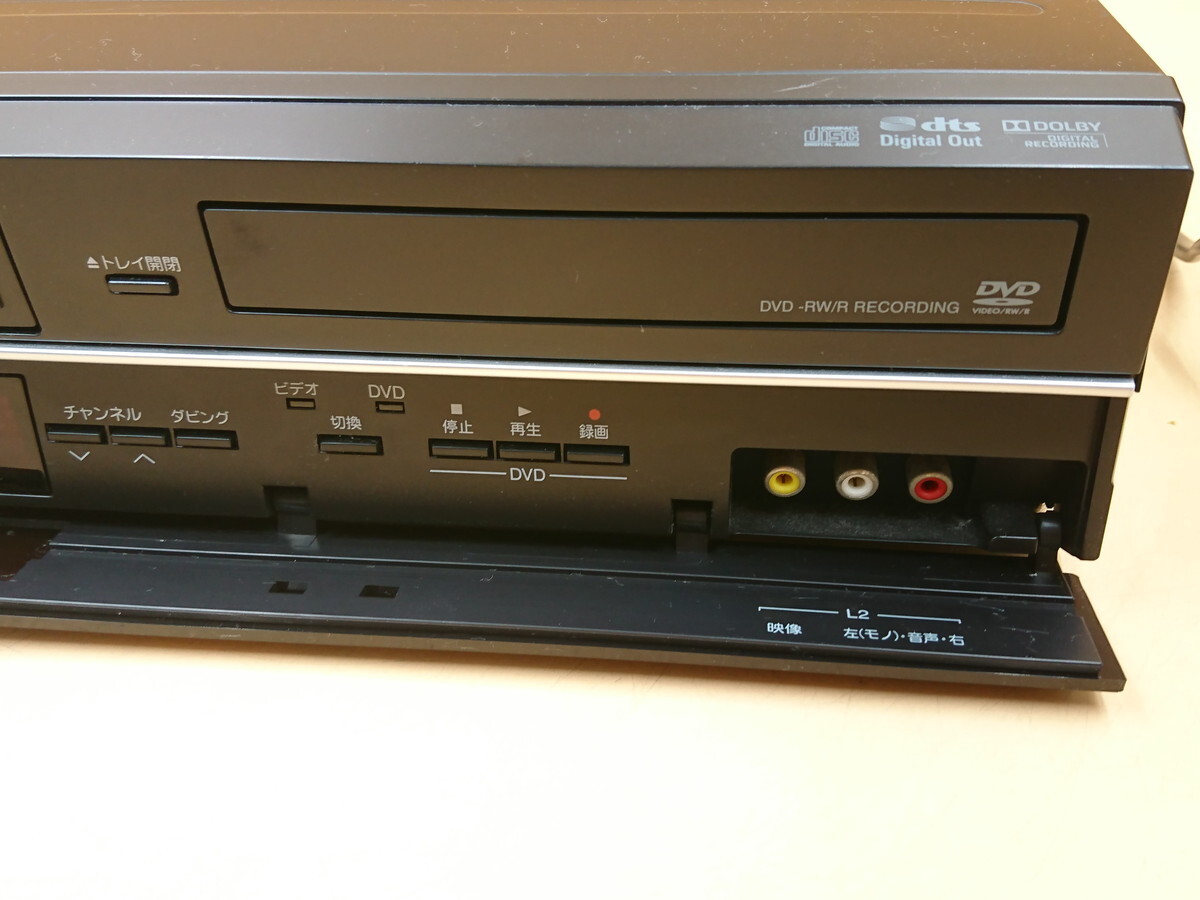 Y4-485　TOSHIBA D-VDR9K☆VHS-DVDダビングデッキ_画像3