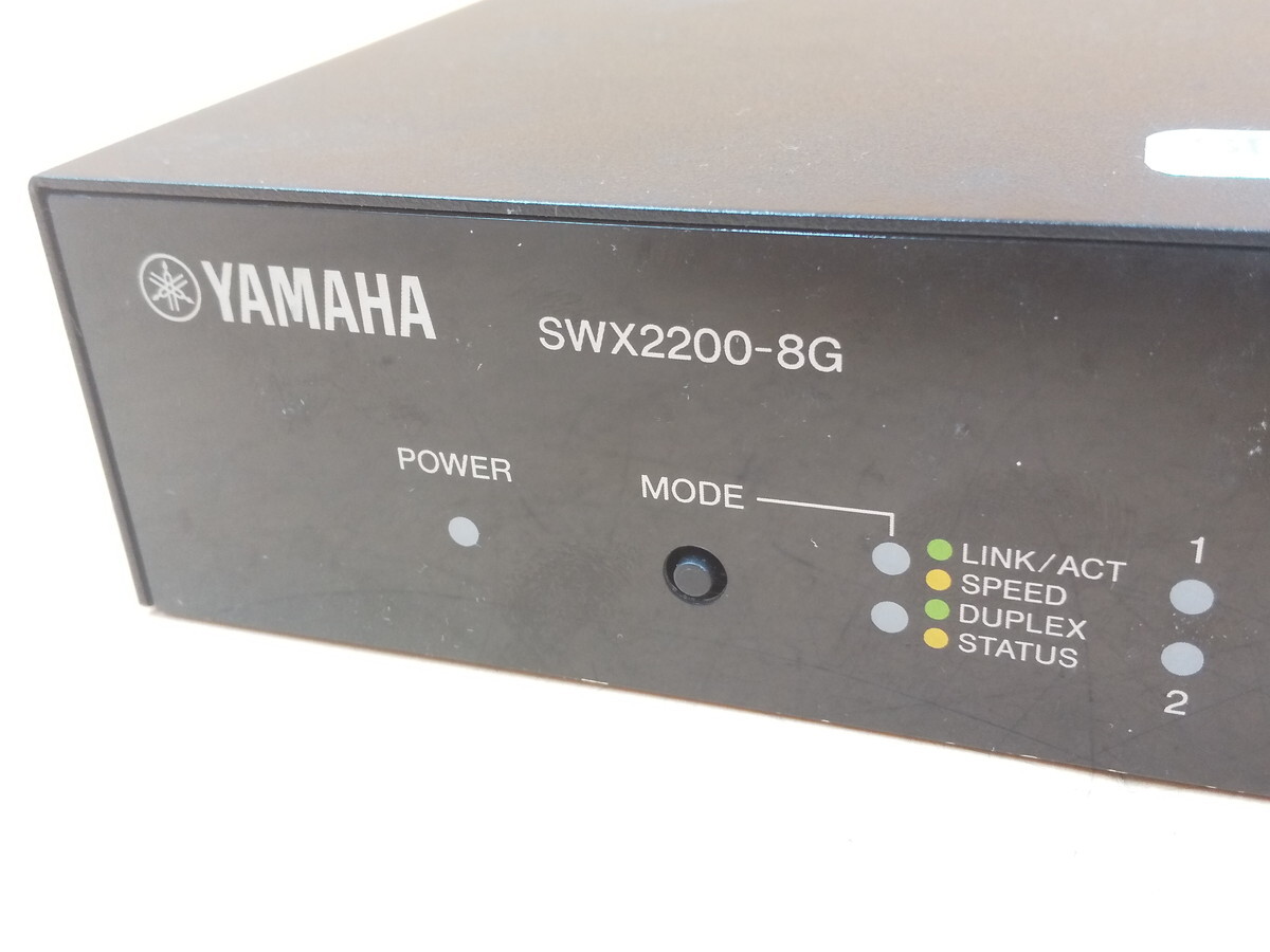 Y5-16　YAMAHA SWX2200-8G スマートL2スイッチ_画像2