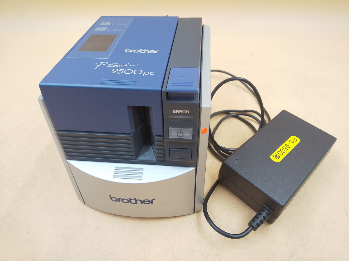 Y5-36　brother ブラザー PC ラベルプリンター P-touch PT-9500pc_画像1