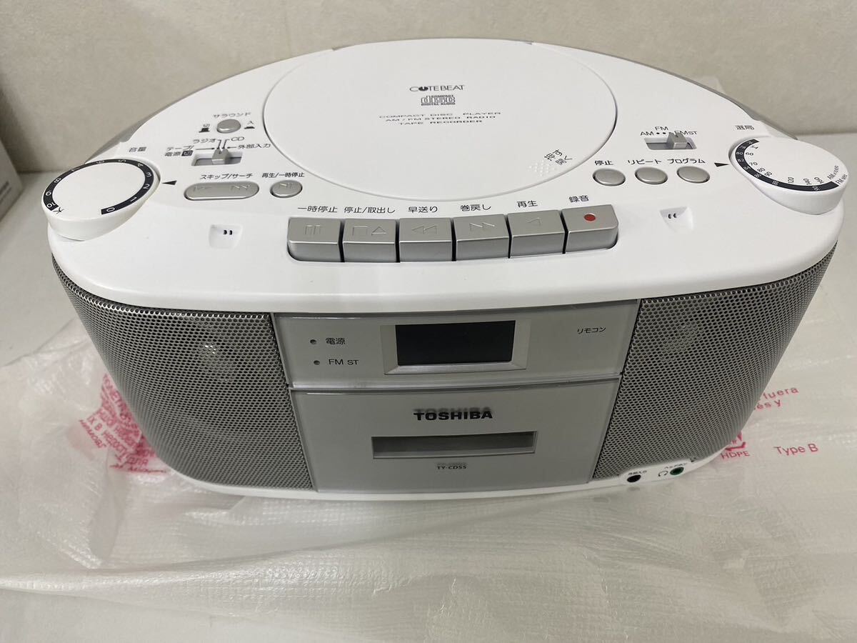 東芝 CDラジオカセットレコーダー COTEBEATの画像2