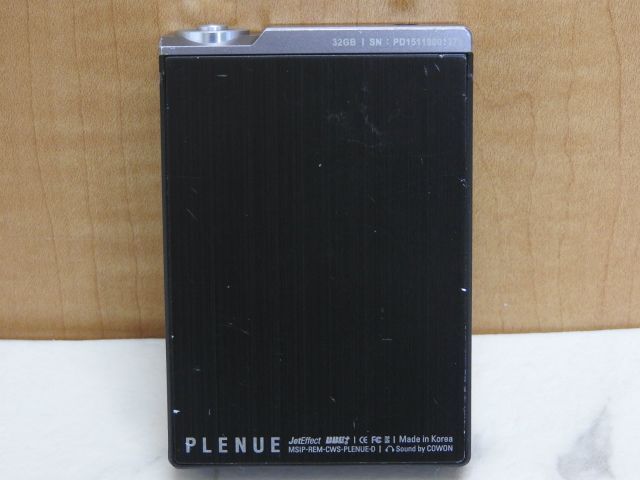 中古 COWON PLENUE 32GB デジタルオーディオプレーヤー DAP 本体のみの画像2