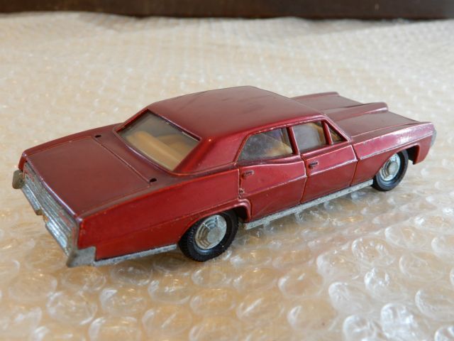  б/у товар DINKY TOYS / Dinky 173 PONTIAC PARISIENNE миникар с коробкой подлинная вещь retro текущее состояние доставка 