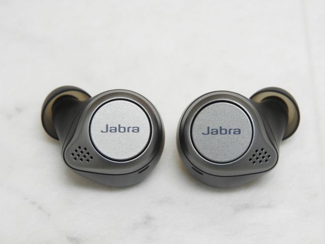1円〜 中古 Jabra Elite 75t チタニウムブラック 完全ワイヤレスイヤホン ワイヤレス充電対応の画像2