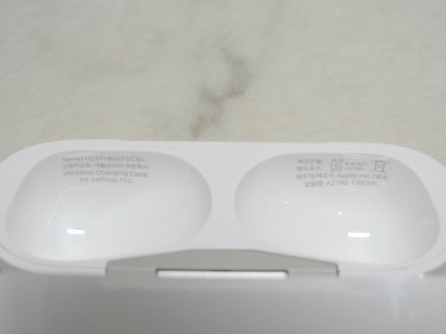 1円〜 中古 Apple AirPods Pro 第1世代 ケース A2190 ケースのみ イヤホン無し その1271の画像6