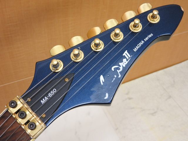1円〜 ジャンク Aria ProII MAGNA series MA-650 エレキギター 現状渡しの画像2