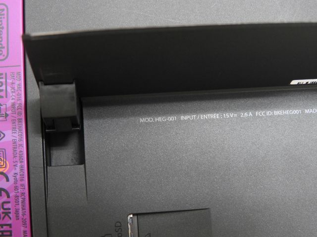 1円〜 中古 Nintendo Switch 有機ELモデル スカーレット・バイオレットエディション 本体の画像3