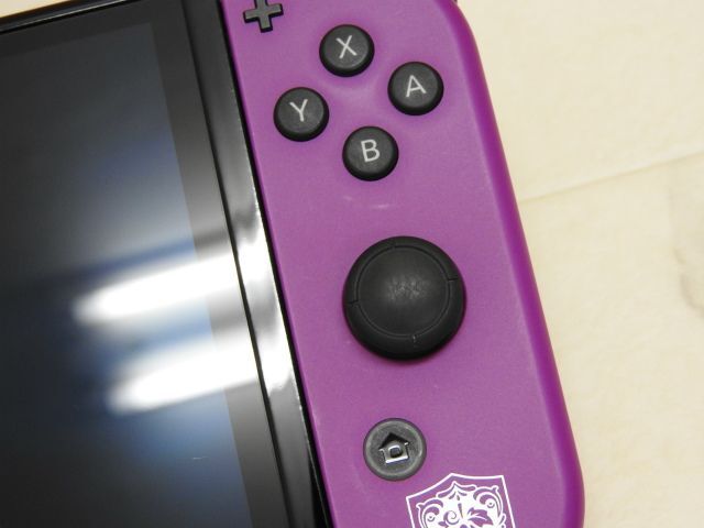 1円〜 中古 Nintendo Switch 有機ELモデル スカーレット・バイオレットエディション 本体の画像5