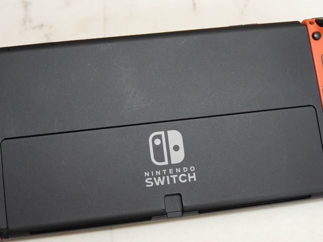 1円〜 中古 Nintendo Switch 有機ELモデル スカーレット・バイオレットエディション 本体の画像6