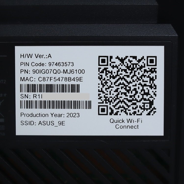 【1円/現状お渡し品】ASUS TUF Gaming AX4200 無線 ルーター 最新規格WiFi6 3603+574Mbps v6プラス OCNバーチャルコネクト対応 41140の画像7