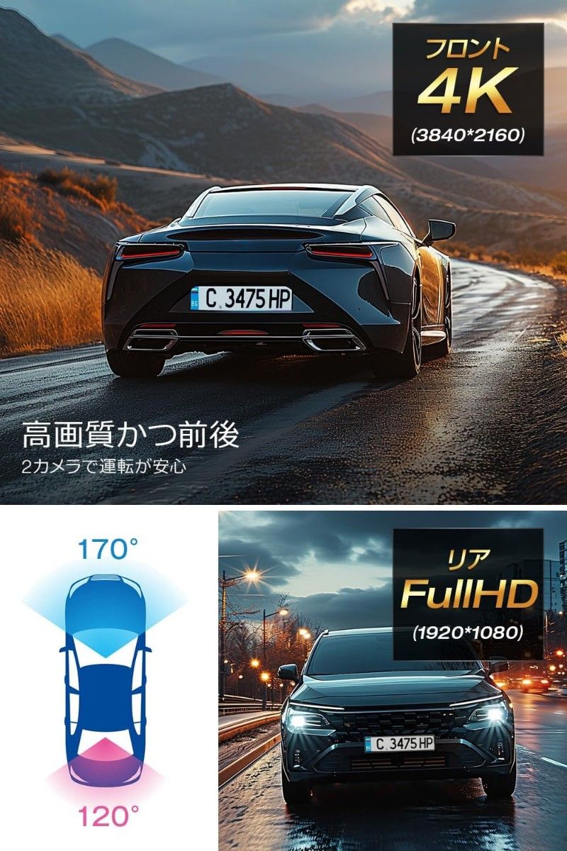 Joyhouse-H36 ドライブレコーダー ミラー型 12インチIPS大画面+ Joyhouse-H36 ドライブレコーダー ミラー型 12インチIPS大画面+