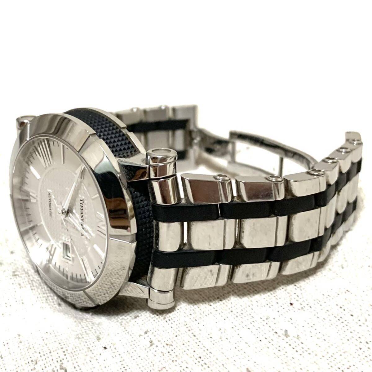 ティファニー アトラスジェント 腕時計 Z1000 Tiffany 自動巻き オートマチック メンズの画像2
