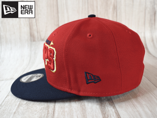 J53《未使用品》NEW ERA ニューエラ【9 FIFTY フリーサイズ】MLB WASHINGTON NATIONALS ナショナルズ 帽子 キャップの画像3