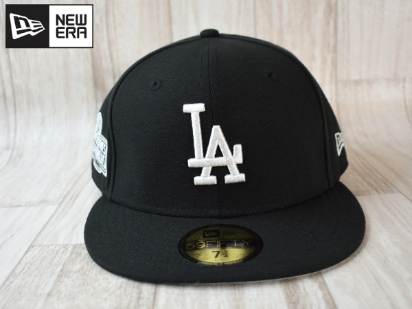 J34{ unused goods }NEW ERA New Era [7-3/4 - 61.5cm]MLB LA DODGERSdoja-s side patch hat cap 