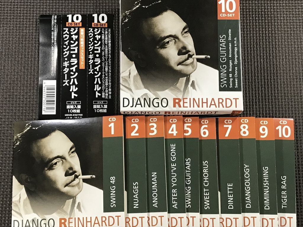 ジャンゴ・ラインハルト スウィング・ギターズ Django Reinhardt SWING GUITARS 10CD-BOXの画像1