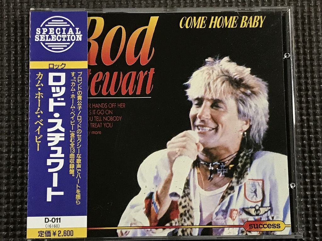 ロッド・スチュワート　Rod Stewart　COME HOME BABY 帯付き