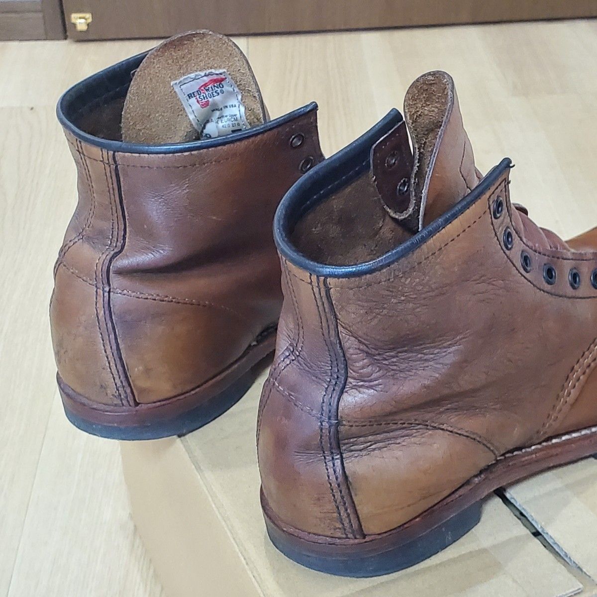 9016 ベックマン 茶色 27cm レッドウィング RED WING USA製 ブーツ