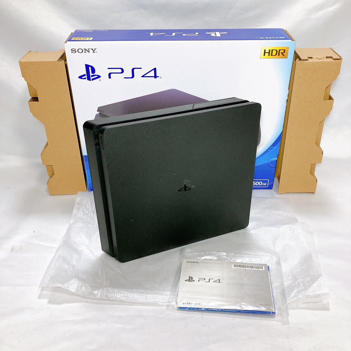 SONY PS4 CUH-2100A 500GB 本体のみ 箱説付き 美品 FW 11.02/ソニー プレステ4 PlayStation4 プレイステーション4 動作確認 初期化済 の画像1