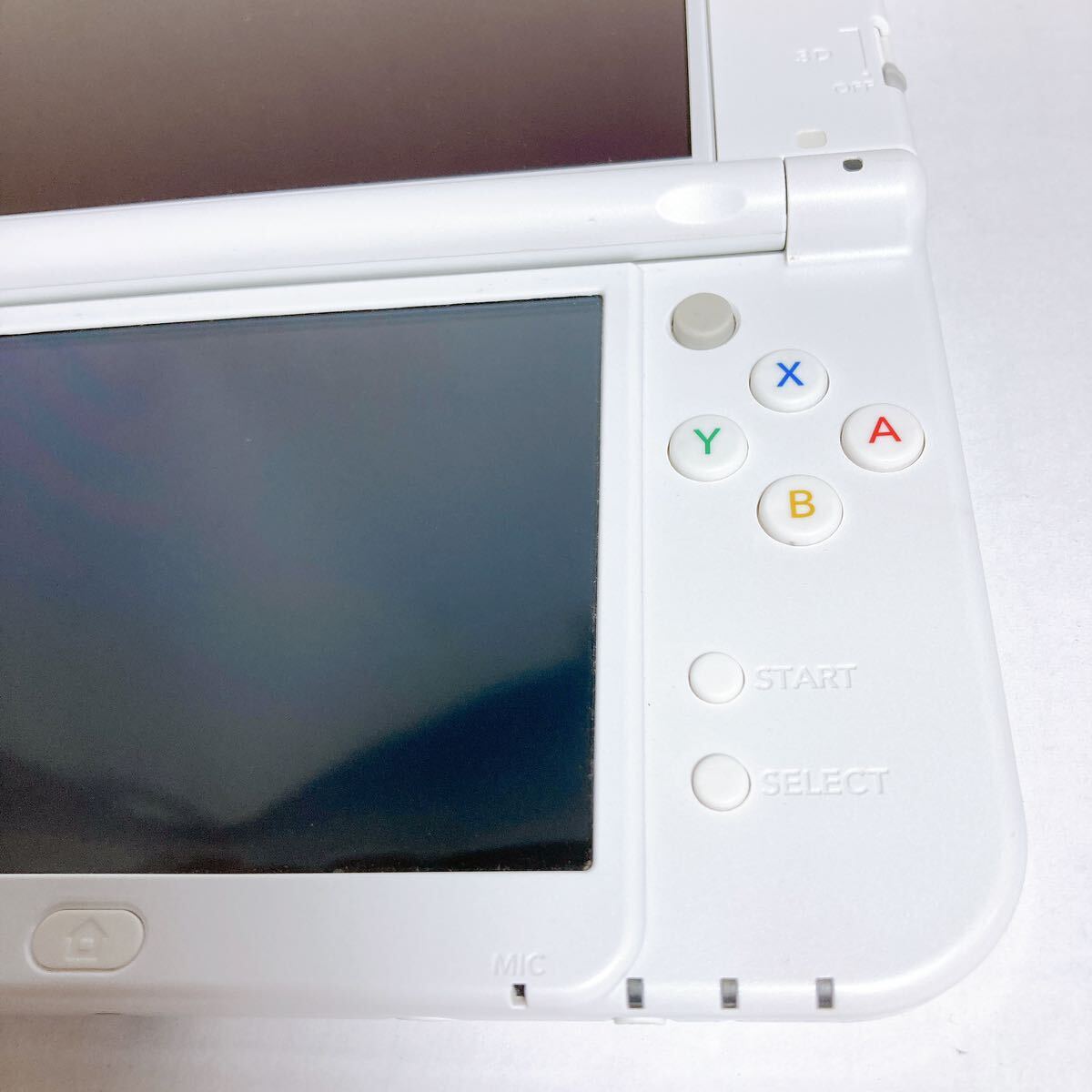 New ニンテンドー 3DS LL パールホワイト タッチペン付き 画面良好/New Nintendo 3DS LL 任天堂 