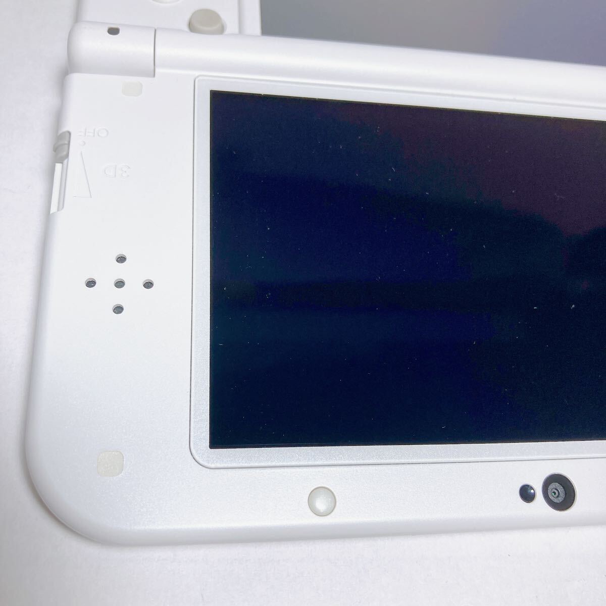 New ニンテンドー 3DS LL パールホワイト タッチペン付き 画面良好/New Nintendo 3DS LL 任天堂 