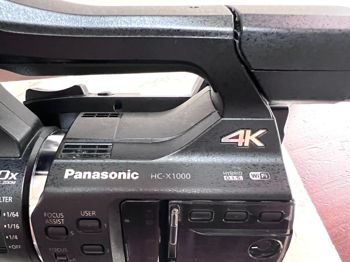パナソニック HC-X 1000 デジタル 4K ビデオカメラ 本体 中古の画像3