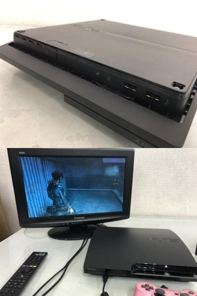  simple operation ok SONY PlayStation 3 CECH-2000A black box attaching + BD remote control -la box attaching / Sony PS3 PlayStation 3.903a
