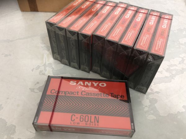 未使用保管品 カセットテープ C90×3 C60×20 まとめて セット / コンパクトカセット maxell SONY SANYO マクセル ソニー サンヨー い869a_画像10