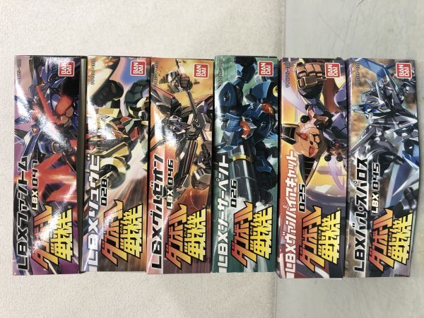  Bandai картон военная история LBX пластиковая модель часть сборка settled коробка есть утиль совместно 6 позиций комплект / Phantom gruze on ryuubi.886a