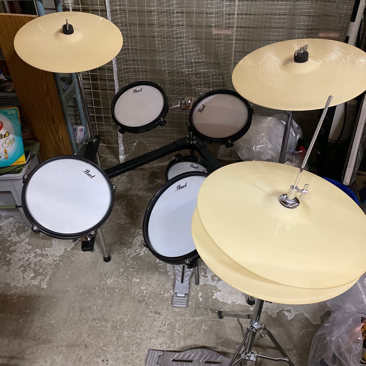  drum set Pearl set 