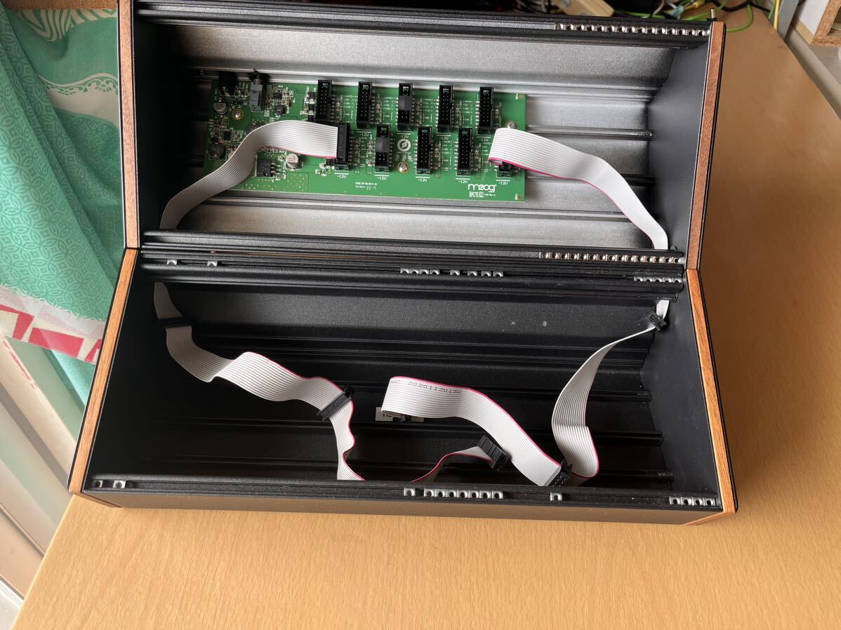 MOOG Subharmonicon, 60hp powered case, ＋unpowered case, 3 tier rack ムーグ サブハーモニコン, ユーロラック ケース x2、3 段ラックの画像4