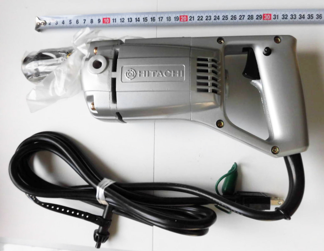 W001 HITACHI HiKOKI 日立工機 電気ドリル SKB-DM 100V 50/60Hz 620W 未使用 長期保管品の画像1