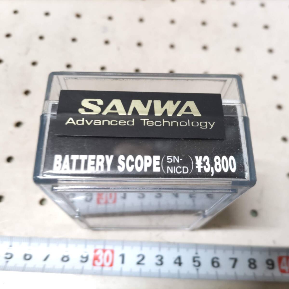 W141　SANWA サンワ　受信機用バッテリーチェッカー　未使用 動作未確認 長期保管品_画像4