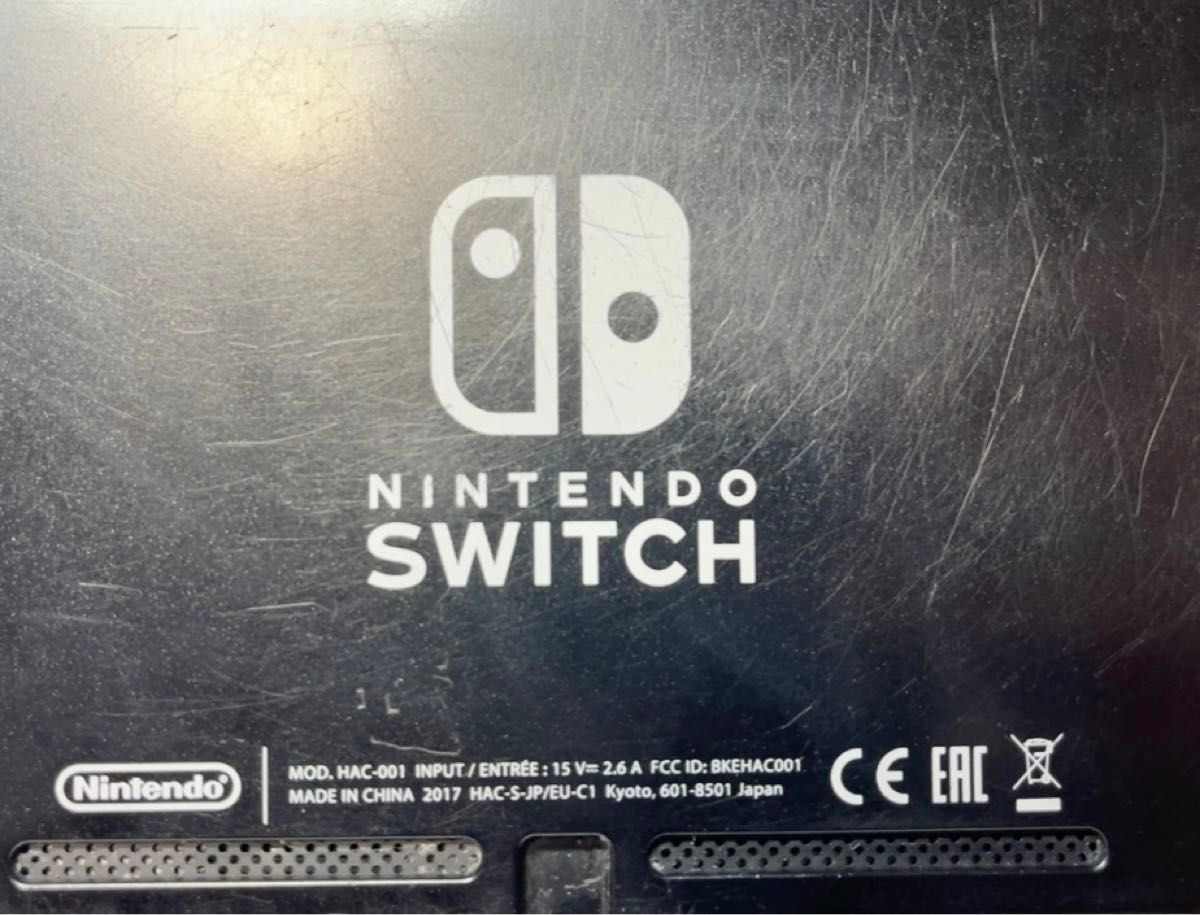 Switch未対策機 本体(液晶部分)のみ 初期型HAC-001 2017年製 Switch未対策機 本体(液晶部分)のみ 初期型HAC-001 2017年製