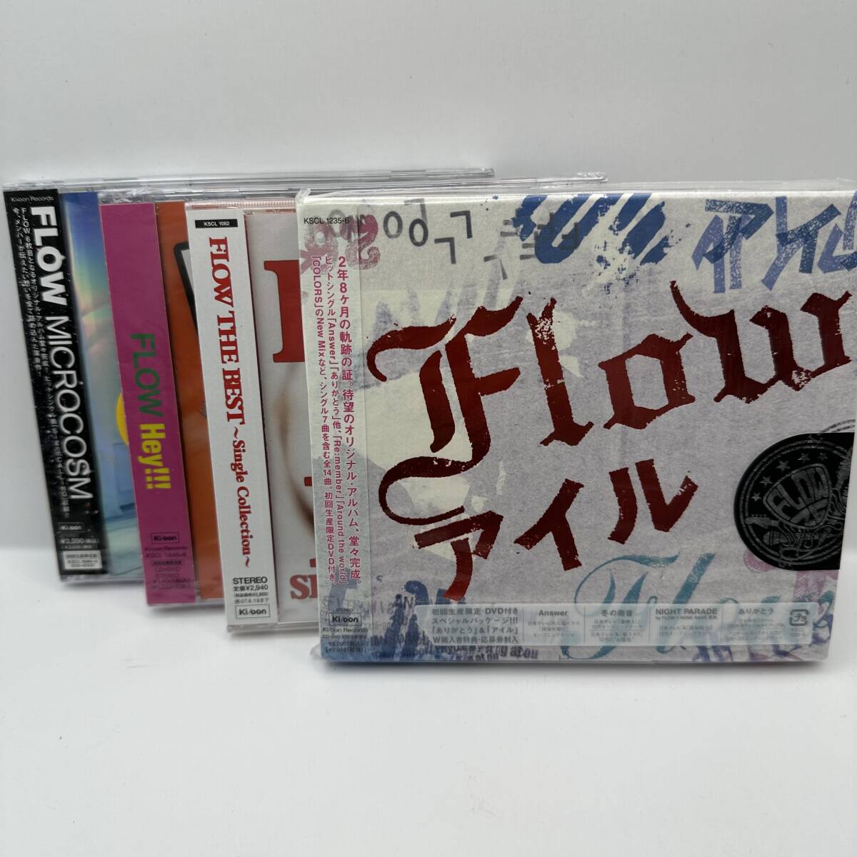 t92 未開封 FLOW ／Hey!!!／MICROCOSM ／アイル／THE BEST〜Single Collection〜まとめ売り_画像1